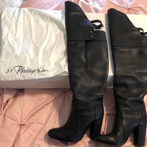 3.1 Phillip Lim Over the knee boots